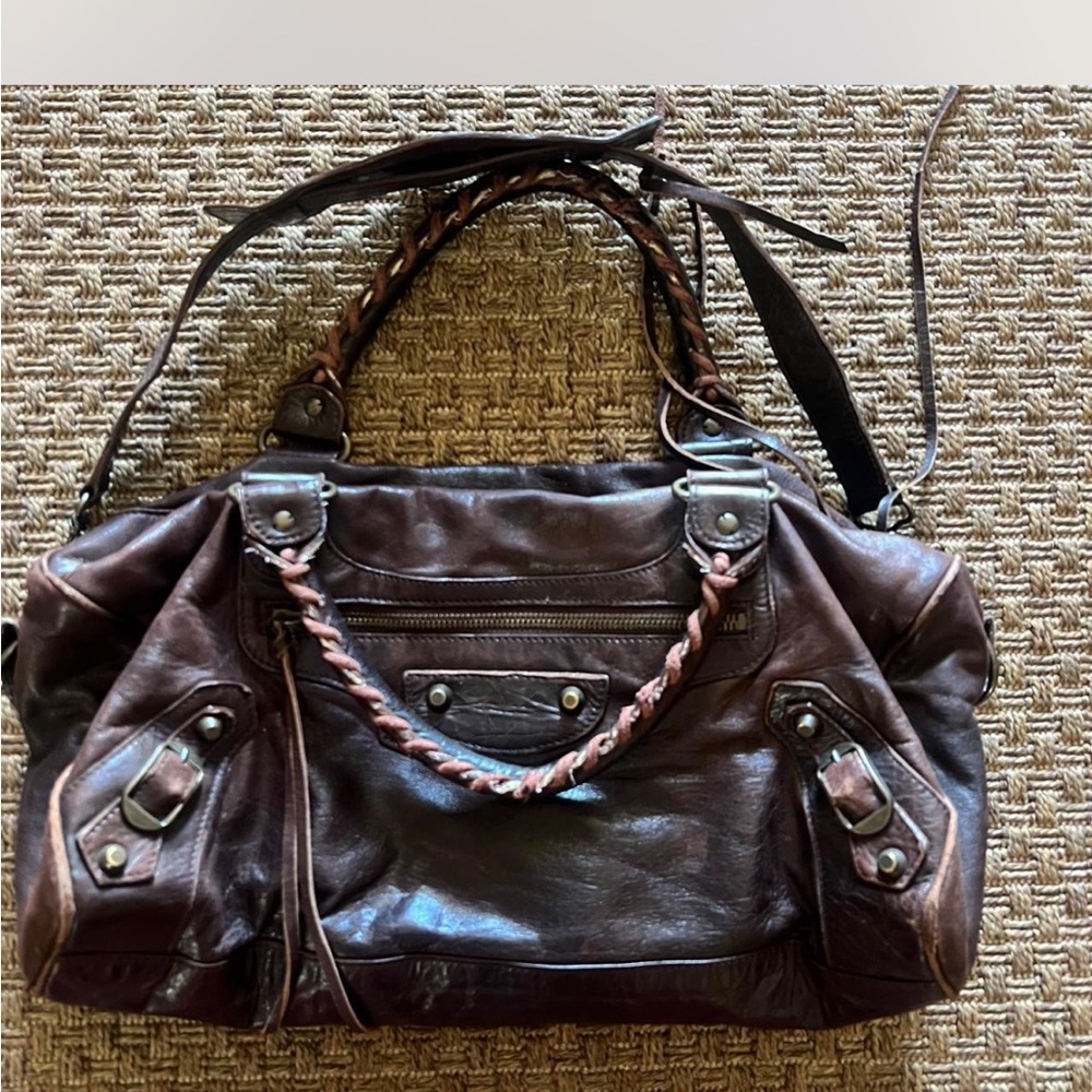 Balenciaga City Bag Twiggy Brown